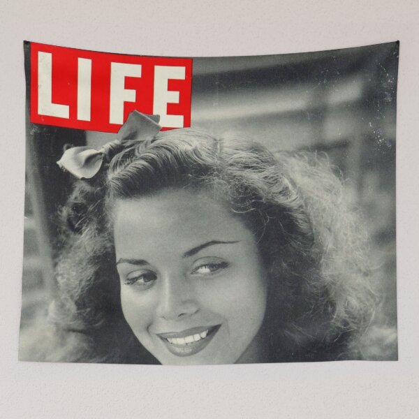 Item preview, Life Magazine Cover Vintage Girls Ladies Women Wall Art Poster Print Tee Cushion Mug Shirt designed and sold by Cool Robot Bro..