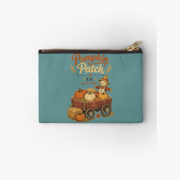 Item preview, Vintage Pumpkin Patch Est. Autumn Harvest Scarecrow designed and sold by InkWeaveShop.