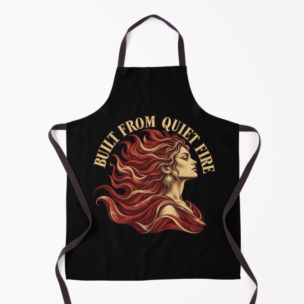 Item preview, Built From Quiet Fire Vintage Woman With Flame Hair designed and sold by JanuszJarowicz.