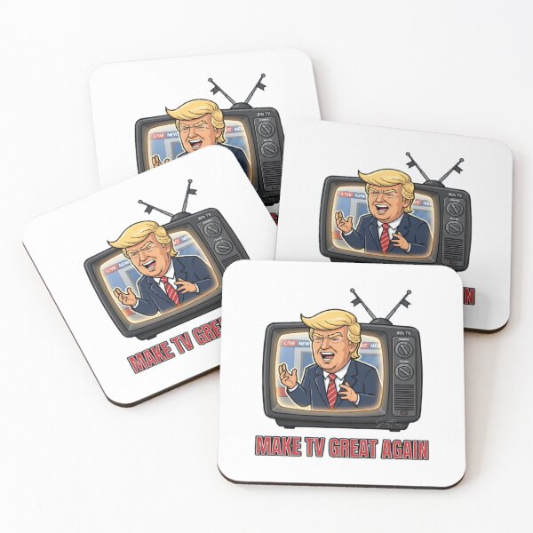 Item preview, Make TV Great Again Sarcastic Retro Television Satire designed and sold by SmartPuns.