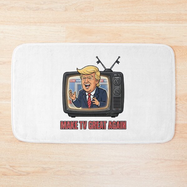 Item preview, Make TV Great Again Sarcastic Retro Television Satire designed and sold by SmartPuns.