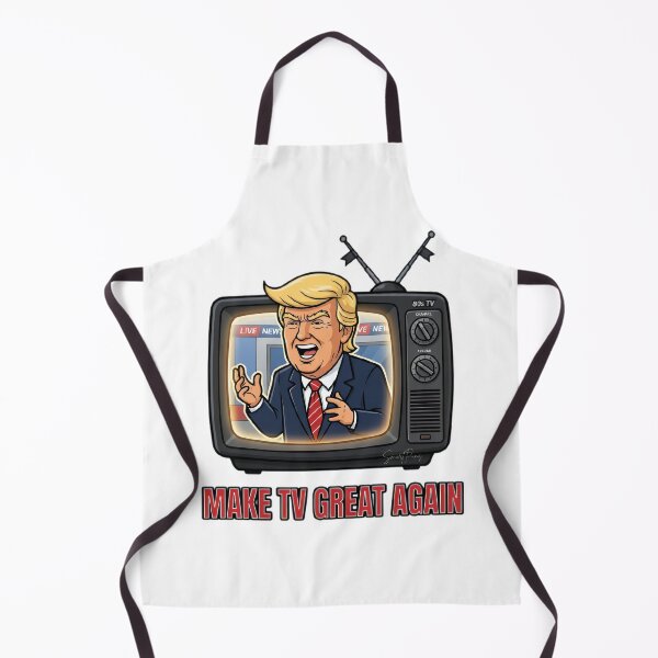 Item preview, Make TV Great Again Sarcastic Retro Television Satire designed and sold by SmartPuns.
