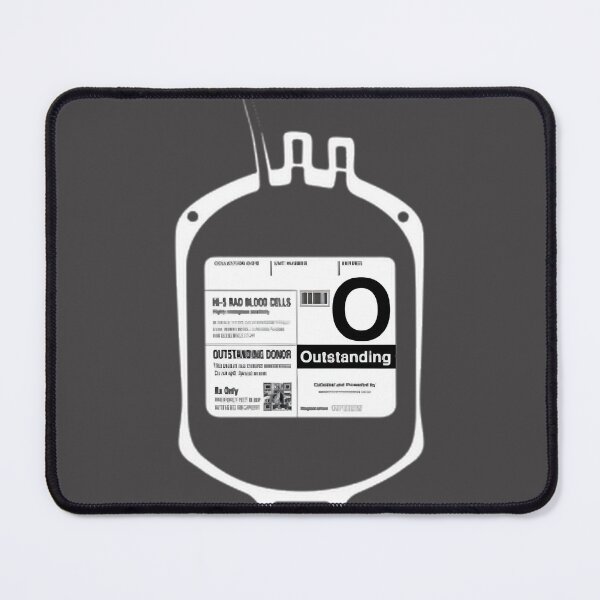 Item preview, My Bloodtype Is O for Outstanding - Motivational and Fun Graphic Design designed and sold by Davidson Lelievre.
