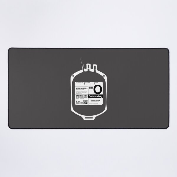 Item preview, My Bloodtype Is O for Outstanding - Motivational and Fun Graphic Design designed and sold by Davidson Lelievre.