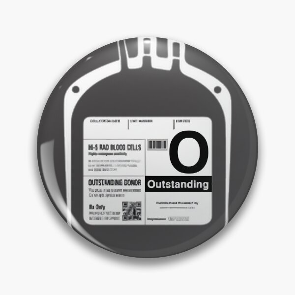Item preview, My Bloodtype Is O for Outstanding - Motivational and Fun Graphic Design designed and sold by Davidson Lelievre.
