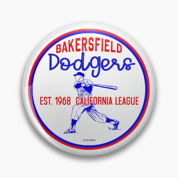 Item preview, Bakersfield Dodgers Badge Alt designed and sold by Normbot2000.