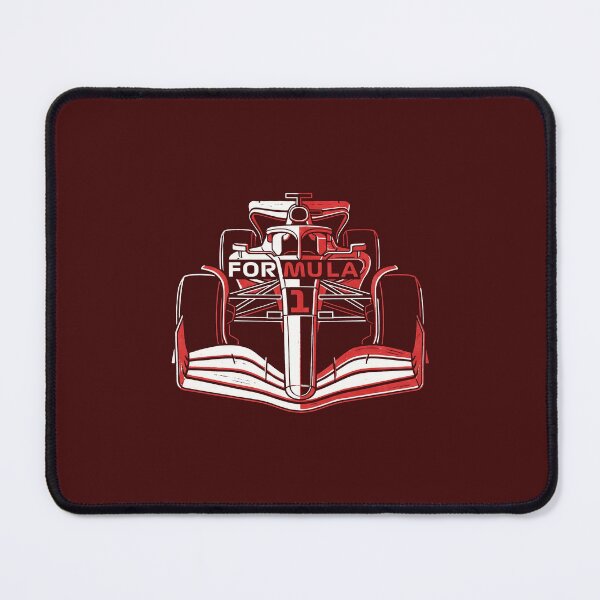 Item preview, Formula 1 Racing Car Front View Red White Motorsport Graphic designed and sold by KiwiRider.