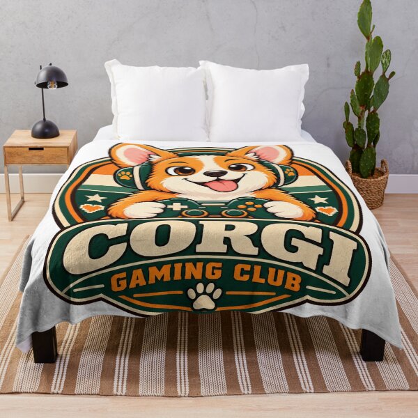 Item preview, English: Corgi Gaming Club – Retro Gamer designed and sold by OLIVER-AGOUR.