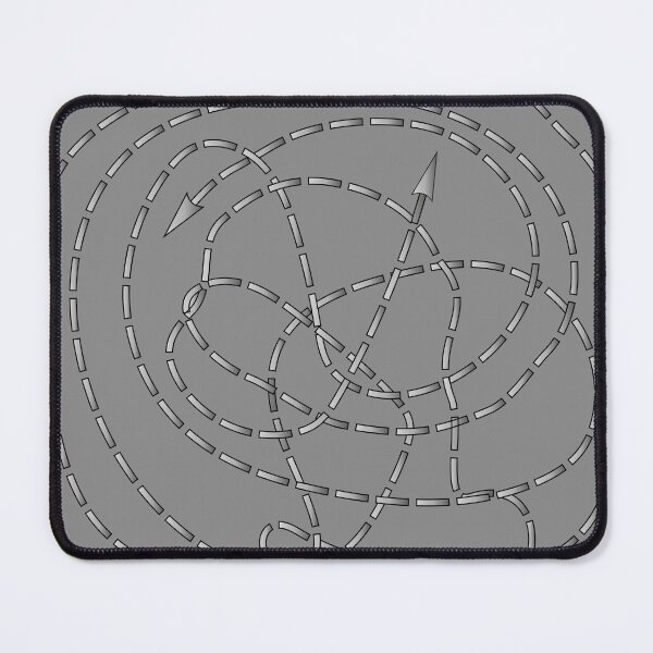 Item preview, Tangled Dashed Line Maze Vector Puzzle with Arrows 4 designed and sold by ZorianArt.