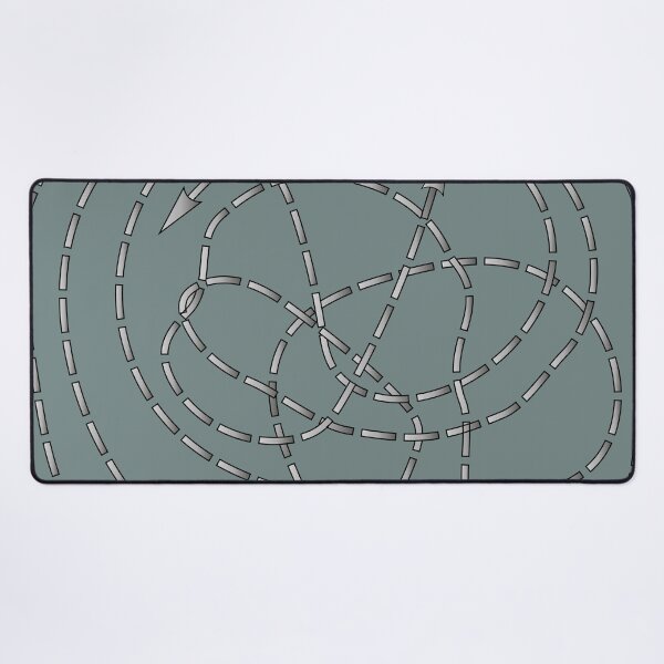 Item preview, Tangled Dashed Line Maze Vector Puzzle with Arrows 4 designed and sold by ZorianArt.