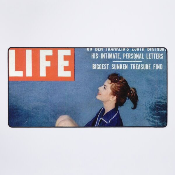 Item preview, Life Magazine Cover Vintage Girls Ladies Women Wall Art Poster Print Tee Cushion Mug Shirt designed and sold by Cool Robot Bro..