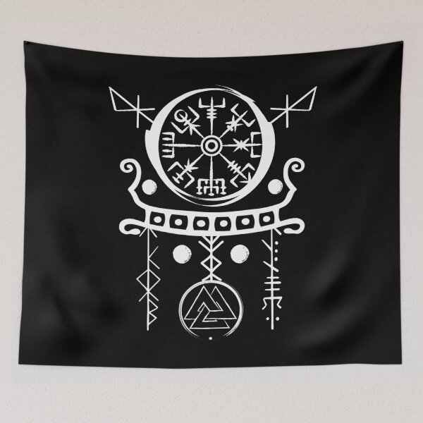 Item preview, Nordic Runes | Norse Mythology Gifts For Vikings designed and sold by BrokenLabel.