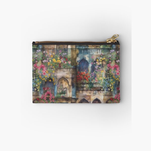 Item preview, Islamic Architecture Floral Cottagecore Balcony designed and sold by pinkal.