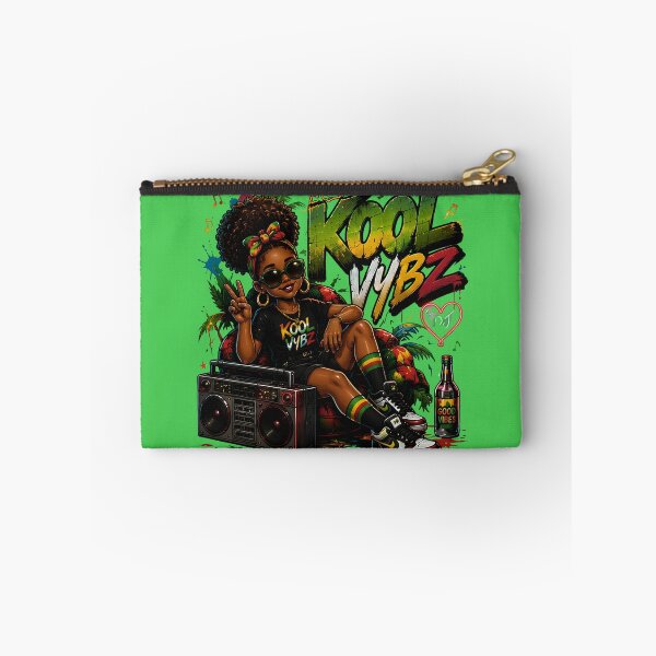 Item preview, Kool Vybz Afro Girl with Boombox Urban Graffiti Art   designed and sold by digitalbob60.