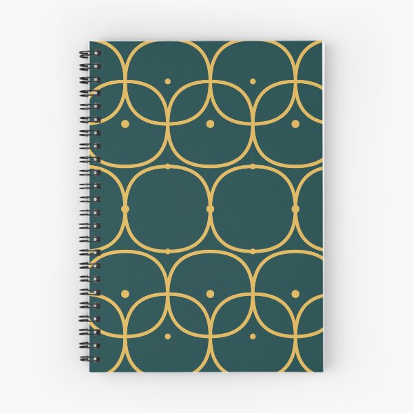 Item preview, Moroccan Trellis Pattern — Teal Gold Quatrefoil designed and sold by JazibaArif.