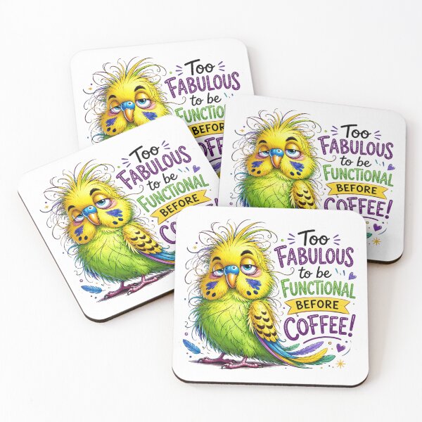 Item preview, Too Fabulous to be Function Before Coffee designed and sold by bonnieleigh6902.