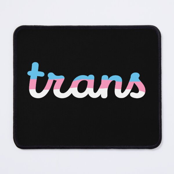 Item preview, Trans - Cursive Letters in Trans Colors designed and sold by AYTFA.