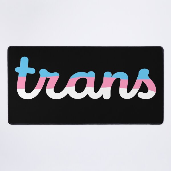 Item preview, Trans - Cursive Letters in Trans Colors designed and sold by AYTFA.