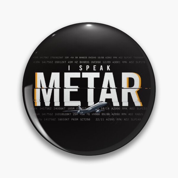 Item preview, I Speak METAR - Aviation Weather Pilot & Flight Dispatcher designed and sold by Yassino-Studio.