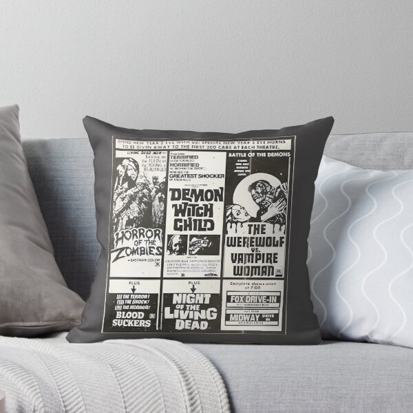 Item preview, Saturday Night Movie Night Vintage Cinema Illustration designed and sold by zer0mechan1sm.
