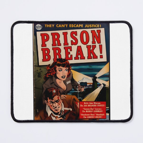 Item preview, Prison Break Escape Design Featuring Bold Typography and Urban Style designed and sold by zer0mechan1sm.