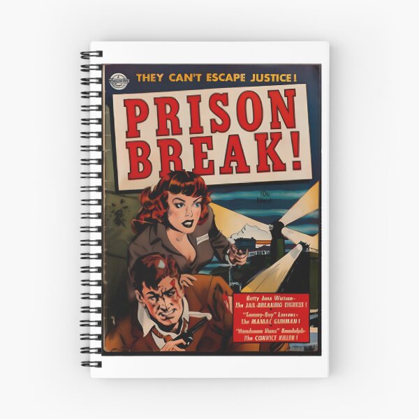 Item preview, Prison Break Escape Design Featuring Bold Typography and Urban Style designed and sold by zer0mechan1sm.