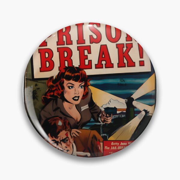 Item preview, Prison Break Escape Design Featuring Bold Typography and Urban Style designed and sold by zer0mechan1sm.