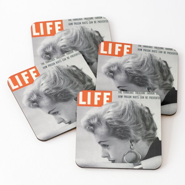 Item preview, Life Magazine Cover Vintage Girls Ladies Women Wall Art Poster Print Tee Cushion Mug Shirt designed and sold by Cool Robot Bro..