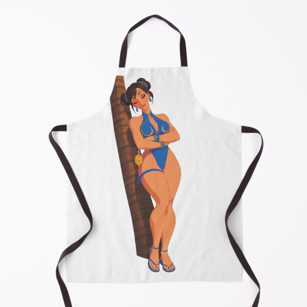 Item preview, Blue Swimsuit Palm Tree - Retro 90s Anime Style designed and sold by  Hollow Moon Studios..