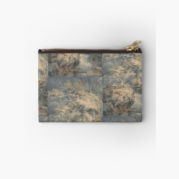 Item preview, The Angler - J.M.W. Turner Vintage Watercolor Landscape Fine Art designed and sold by ArtsyStopShop.