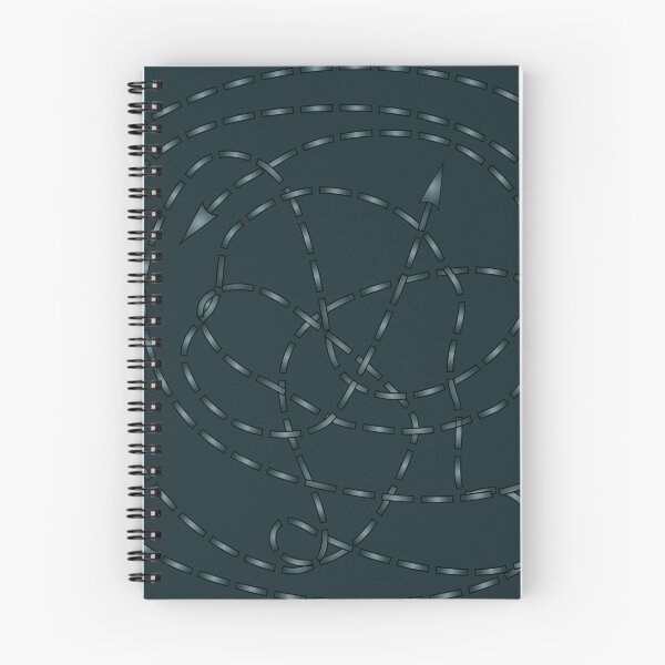 Item preview,  Tangled Dashed Line Maze Vector Puzzle with Arrows 3 designed and sold by ZorianArt.