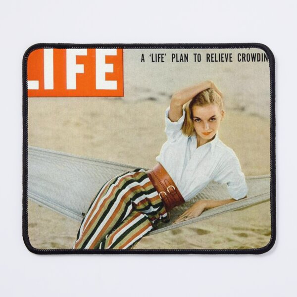 Item preview, Life Magazine Cover Vintage Girls Ladies Women Wall Art Poster Print Tee Cushion Mug Shirt designed and sold by Cool Robot Bro..