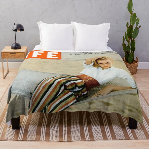 Item preview, Life Magazine Cover Vintage Girls Ladies Women Wall Art Poster Print Tee Cushion Mug Shirt designed and sold by Cool Robot Bro..
