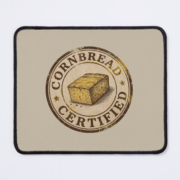Item preview,  Cornbread Certified Vintage Stamp – Rustic Southern Baking Design designed and sold by Verycutethings.