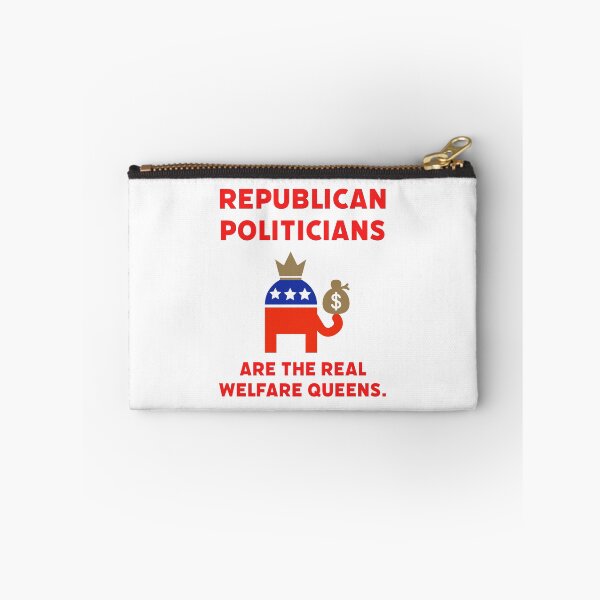 Item preview, Republican politicians are the real welfare queens. designed and sold by Rachel the Artist .
