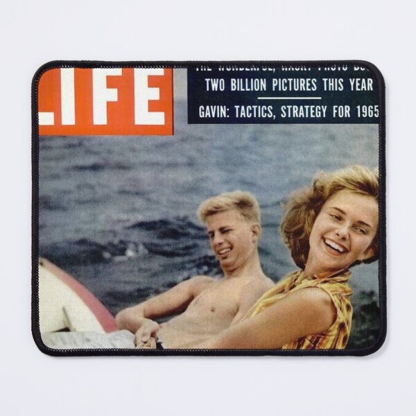 Item preview, Life Magazine Cover Vintage Girls Ladies Women Wall Art Poster Print Tee Cushion Mug Shirt designed and sold by Cool Robot Bro..