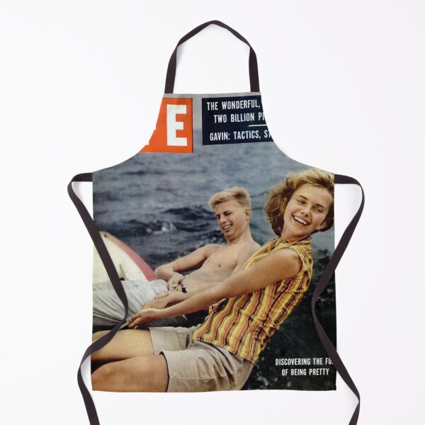 Item preview, Life Magazine Cover Vintage Girls Ladies Women Wall Art Poster Print Tee Cushion Mug Shirt designed and sold by Cool Robot Bro..