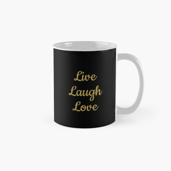Item preview, Live laugh love black designed and sold by Ana Gorozpe.