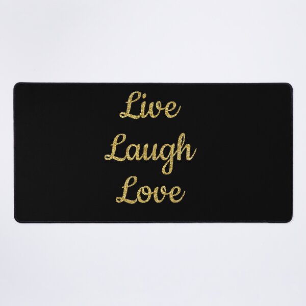 Item preview, Live laugh love black designed and sold by Ana Gorozpe.