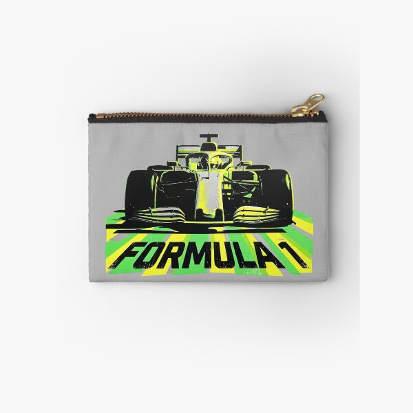 Item preview, Formula 1 Racing Car Neon Yellow Front View Motorsport Graphic designed and sold by KiwiRider.