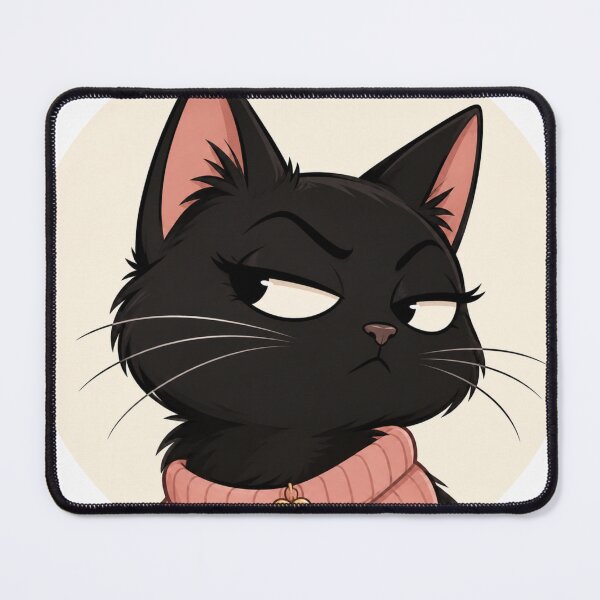 Item preview, Side-eye Cat designed and sold by InspireHerTribe.