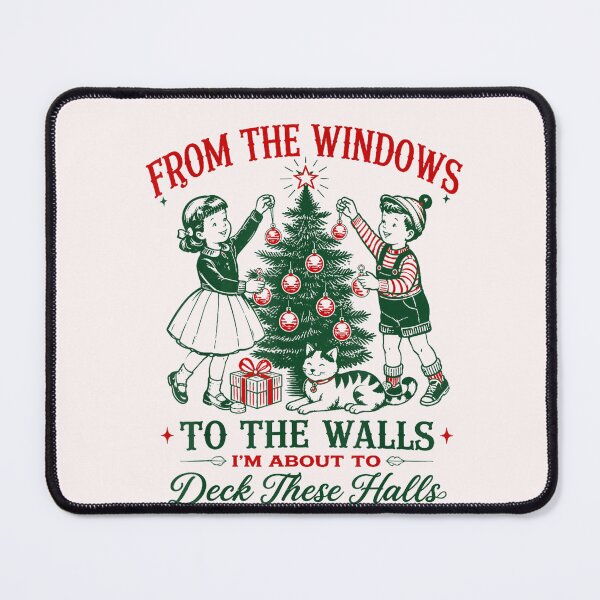 Item preview, from The Windows to The Walls I'm About Deck Halls Christmas  designed and sold by TiaraHans.