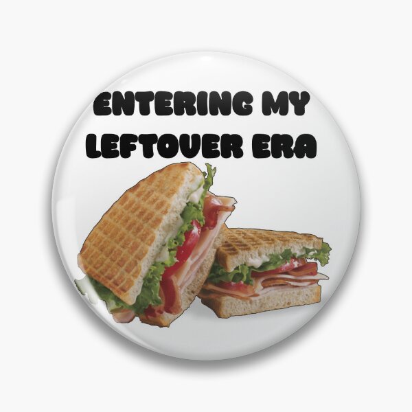 Item preview, "Entering My Leftover Era" Dark designed and sold by ShopCNTS.