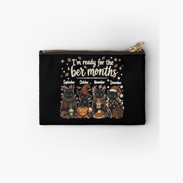 Item preview, I'm Ready for The BER Months Holidays Black Cats Funny designed and sold by Chaya Reid.
