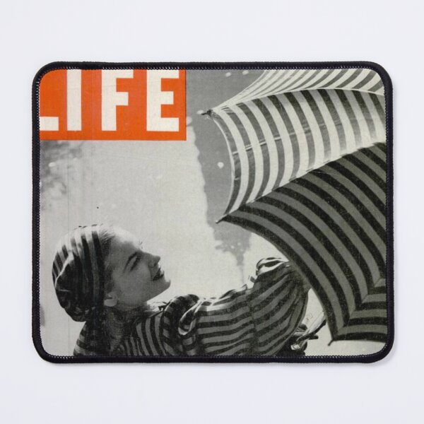 Item preview, Life Magazine Cover Vintage Girls Ladies Women Wall Art Poster Print Tee Cushion Mug Shirt designed and sold by Cool Robot Bro..