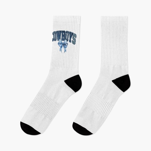 Item preview, Cowboys Blue Coquette Bow Distressed Football Team Spirit designed and sold by RockTheFeal.
