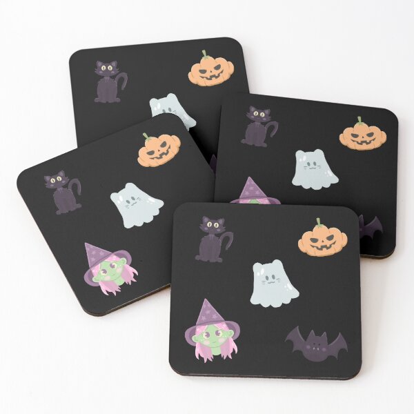 Item preview, Halloween pack of 5 commemorative Halloween stickers.  designed and sold by Jelly Studio.