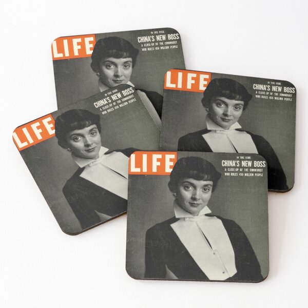 Item preview, Life Magazine Cover Vintage Girls Ladies Women Wall Art Poster Print Tee Cushion Mug Shirt designed and sold by Cool Robot Bro..