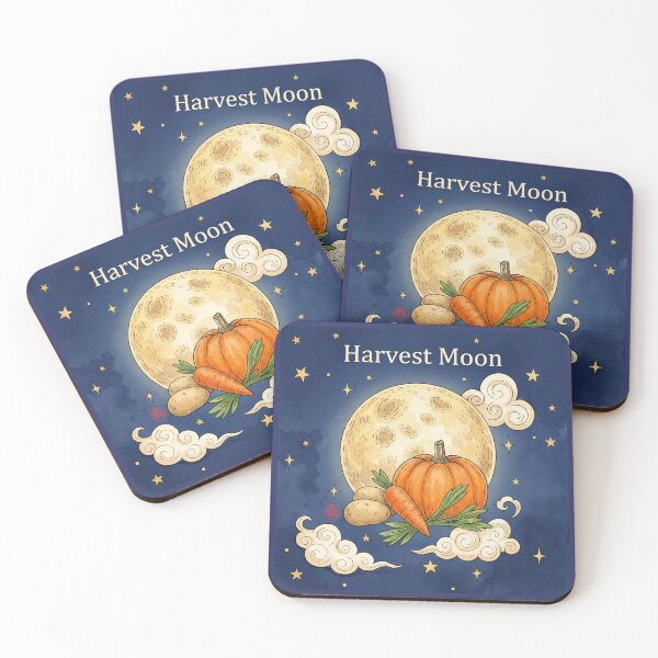Item preview, Harvest Moon – Luna de la Cosecha designed and sold by DianaAlunaImage.