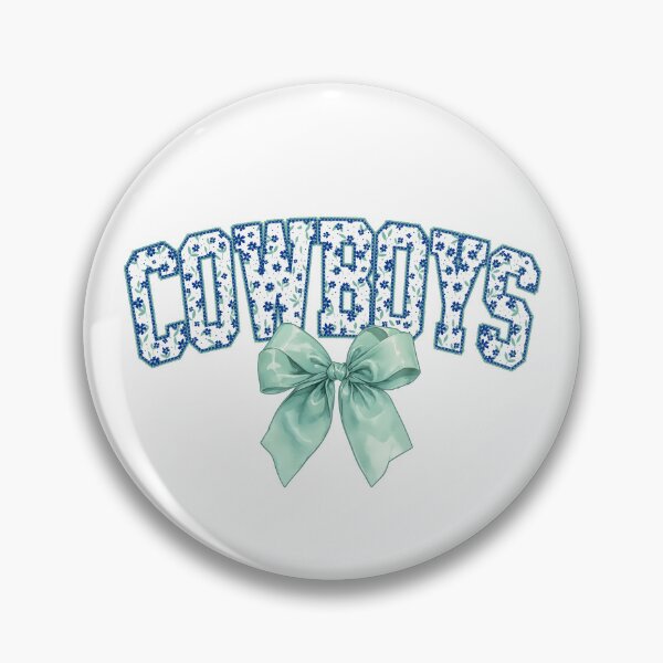 Item preview, Cowboys Coquette Bow designed and sold by RockTheFeal.
